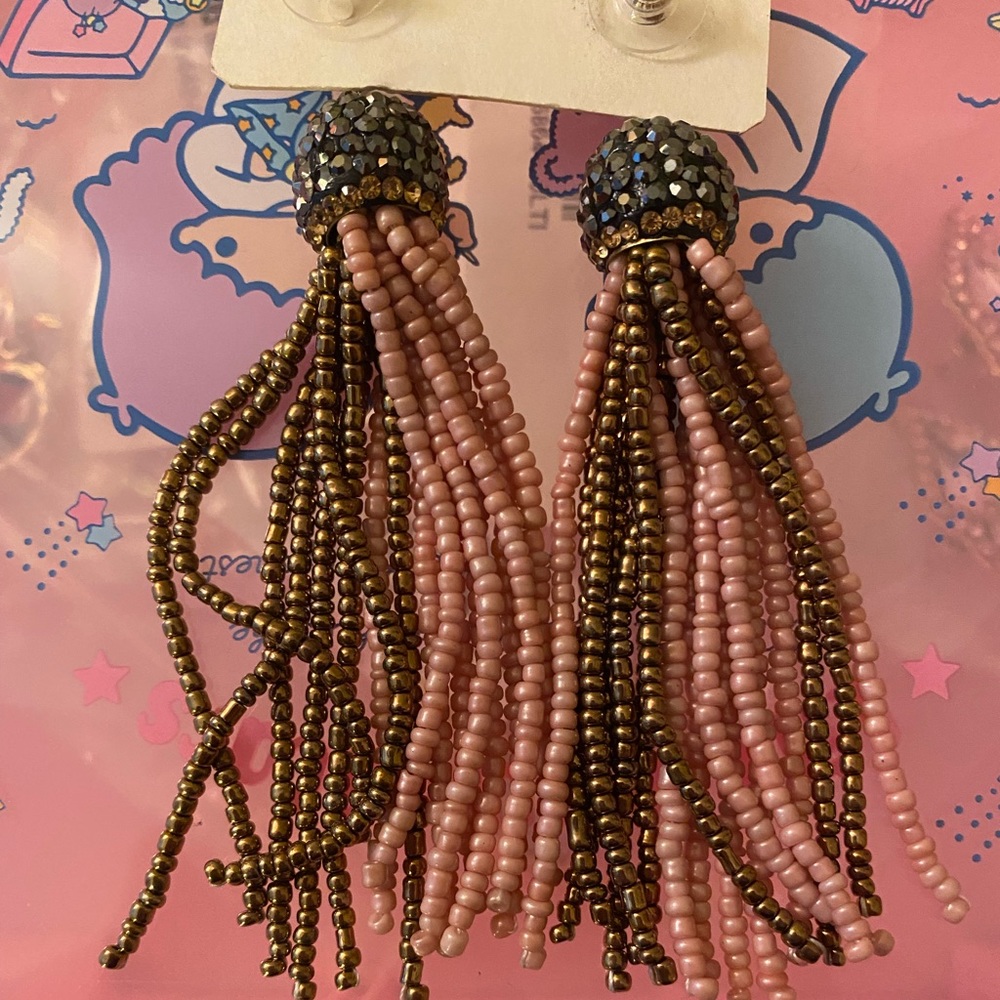 Ashlyn Rose Beaded Earrings Brand New